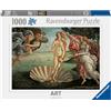 Ravensburger Puzzle 1000 pezzi Art Collection, Botticelli: Nascita Venere - Puzzle Adulti +14 anni, 70 x 50 cm, Puzzle per Adulti Arte, Idee Regalo
