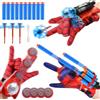WYFDCZZP Set di 3 Guanti Spiderm per Bambino,Spara Ragnatele Spiderm,Launcher Glove,Spiderm Giochi,Spiderm Glove Launcher Set,Spiderm Giocattolo Giocattoli da Polso Cosplay Toys Set