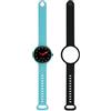 HIP HOP Orologio DONNA HERO.NEXT quadrante MONO-COLORE NERO movimento SMARTWATCH SMARTMODULE e CINTURINO SILICONE AZZURRO, NERO HWU1194