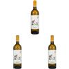 Château de CRANNE Chateau de Cranne, Bordeaux Blanc Jardiner 2022, 750 ml, Sauvignon Gris, Sémillon e Muscadelle con Note di Agrumi e Fiori Bianchi, Ideale per Piatti di Pesce, Certificazione Biologica, 12.5% Vol.