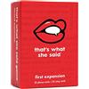 That's What She Said Prima espansione Rosso e Bianco