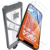 TAURI 3 Pezzi Pellicola Vetro Temperato per iPhone 12,12 Pro 6,1 Pollici, Rimozione Automatica Della Polvere, Durezza 9H Protettiva, Senza Bolle