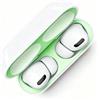 Baiyx Adesivo antipolvere compatibile con r AirPods Pro 3(2025) custodia, protezione interna parapolvere, adesivo di protezione della polvere di metallo pellicola ultra sottile Sticker (Green + Green)