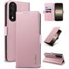 Yunubeyii Cover Libro per OnePlus Nord 5 - [Blocco RFID] Luxury PU Leather Portafoglio Card Holder Magnetic Phone Custodia con Kickstand, Cover Protettiva Antiurto, Rosa