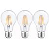 KOOYWAN 6W Lamapdine E27 LED, Bassa Tensione AC/DC 12V-24V 2700K Bianco Caldo Lampada Filamento a LED Edison Bulb, per RV Camper Marine (Pezzi da 3)