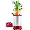 GOURMETmaxx Frullatore Mr. Magic 4 pezzi | Smoothie Maker con Powerbase da 400 W | incl. inserto per lama a croce, tazza da 500 ml e coperchio da go, frullatore compatto per frullati e molto altro
