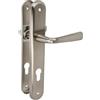 Amig - Set di Maniglie in Acciaio - Modello 252 - Misura: 250 x 40 mm - Quadrato da 8 mm - Finitura: Cromato Opaco