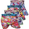 Pesail Psychedelic Cartoon Boxer Confezione da 4, Confezione da 4, L