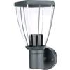 V-TAC Lanterna a parete in acciaio inox faretto lampada da giardino nero illuminazione veranda lampada 8628