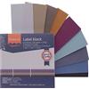 florence by mills Florence Blocco Etichette di Cartoncino - 135 pz - 3 Misure, 3 Colori - Neutri - 15 x 6,3 cm / 15 x 5 cm / 15 x 3,7 cm - Biglietti vuoti per Cartellini, Biglietti da Visita e per Appunti