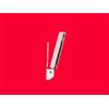 FTF - Fenstertechnik Roto 493268 258590 - Cuscinetto angolare K 3/100 per finestre NT in plastica 493268 258590 (argento 70 mm con tappi bianchi)