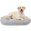 Ferplast Cuccia Cane Cuscino per Cani grandi, Cuccia Gatto, Tessuto Lavabile in Bouclé Sintetico, Imbottitura Soffice, 85 x 55 x h 5 cm. Grigio