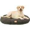 Ferplast Cuccia Cane Cuscino per Cani grandi, Cuccia Gatto, Tessuto Lavabile in Bouclé Sintetico, Imbottitura Soffice, 85 x 55 x h 5 cm. Verde