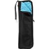 Uxcell Borsa per ombrelli bagnati, in ciniglia, pieghevole, portatile, impermeabile, per viaggi, casa, all'aperto, Blu, 38 cm, tradizionale