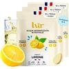 LXIR DRINK - Pastiglia aromatizzata senza zucchero - Bevanda multivitaminica - Ricca di vitamine C e B - Idratazione quotidiana - Bellezza della pelle (Limone x3)
