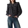 Levi's Gianna LS Blouse Small NEA Plaid Tawny P, Small NEA Plaid Tawn, L