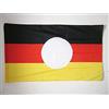 AZ FLAG Bandiera Repubblica Democratica Tedesca Senza Stemma 150x90 cm - Bandiera Germania Est - Ddr 90 x 150 cm Foro per Asta