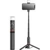 XIHAMA Treppiede per selfie,Treppiede allungabile per telefono con telecomando wireless all-in-1 per smartphone, compatibile con iPhone 16 15 Pro Max,Samsung,Android,iOS(nero + chiaro)