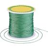 Craftdady- Cordoncino in nylon intrecciato per perline da 0,5 mm, per nodi cinesi, macramè, braccialetti fai da te, collane e gioielli, da 137 metri, colore: verde mare scuro