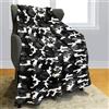 YISUMEI - Coperta militare mimetica nera da esercito, coperte e plaid in pile morbido, coperta mimetica calda e accogliente per campeggio, regalo per ragazzi, adulti e uomini, 150 x 200 cm