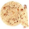 CIYIN Burritos Tortillas Coperta in Flanella, 160cm Coperta Burrito, Coper-ta a Forma di Tortilla Divertente, Copert-a Tacos Creativa, Copert-a Burrito Tortilla (Coperta Tortilla, 160cm)