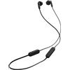 JBL Tune 235BT - Auricolari wireless Bluetooth in-ear con microfono a 3 pulsanti, telecomando e cavo piatto, colore: Nero