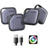UGREEN FineTrack G Smart Finder Solo per Android Ricarica USB-C Localizzatore Tracker Bluetooth Compatible con Google Find Hub per Chiavi Bagaglio Portafoglio Bicicletta Zaino Borsa (4 pezzi)
