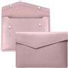 KeHowy Custodia Sottile Laptop per 11/11.6/12/13/13.3/14/15.6/16 Pollici Cover, Pelle PU con Chiusura Magnetica PC Portatile Borsa per MacBook/HP/Dell/Acer/Lenovo/Asus/Surface Laptop - Rosa