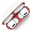 Baiyx Adesivo antipolvere compatibile con r AirPods Pro 3(2025) custodia, protezione interna parapolvere, adesivo di protezione della polvere di metallo pellicola ultra sottile Sticker (Red+Red)