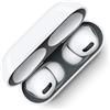 Baiyx Adesivo antipolvere compatibile con r AirPods Pro 3(2025) custodia, protezione interna parapolvere, adesivo di protezione della polvere di metallo pellicola ultra sottile Sticker (Black+Gray)