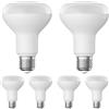 ledscom.de 6 pezzi E27 Lampadina LED, R80, bianco caldo (2700 K), 10 W, 935lm, opaca
