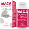 KDAY Maca Peruviana Pura - Estratto di Maca Nera Extra Forte, Rossa e Gialla Andina in Capsule - Integratore Uomo e Donna per Energia, Vitalità, Fertilità e Libido (Maca Moringa Tribulus)
