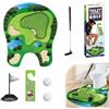 XZMCAT Set 6 Pezzi Golf Bagno Gioco, Regalo per Golf, Divertente Minigolf Regalo da Uomo, Set Regalo per Golf con Mazza da Golf 65 cm, Tappetino da Golf, 2 Palline e Ganci per Uomini, Mariti, Amici