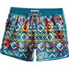 maamgic Costume Uomo Mare Fossato Colorato Vintage M | design vintage, colori a contrasto, asciugatura rapida, tessuto leggero, coulisse regolabile, 3 tasche, fodera in rete