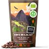 NaturaleBio Fave di Cacao Crudo Biologico da 1 Kg Bio Naturale e Puro Prodotto in Regioni