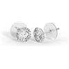 Sanico Bjt403 Orecchini Crystal/swarovski 8mm Stainless Steel