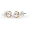 Sanico Bjt405 Orecchini Perla Swarovski 5mm Gold Plated
