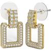 Sanico Bjt424 Orecchini Full/cristalli Multicolor 20mm Gold Plated