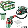 Bosch Home and Garden Pistola a Spruzzo PFS 7000, 1400 W, 2 Contenitori per Colore da 1000 ml, 3 Bocchette per Pitture Murali, Vernici e Vernici Trasparenti