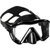 Mares I3, Maschera da Immersioni con Ampio Campo Visivo, Adulto, Taglia Unica, Nero