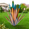 Homight Tequila in metallo scultura country fai da te pianta di tequila decorazione domestica ornamento indooutdoor statuetta patio prato patio palo decorazione regalo per il giardino