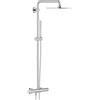Grohe Euphoria System Sistema Doccia Rettangolare a Parete con Termostato Rotondo 230 mm rif. 26187000