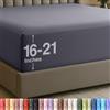 Utopia Bedding Lenzuolo con angoli per letto queen size, tasca extra profonda da 53 cm, in morbida microfibra, resistente al restringimento e allo sbiadimento, facile da pulire, 1 lenzuolo con angoli