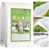 Duzlee Protezione antigelo in pile per giardino, 6x3,6m in pile orticoltura per piante, tessuto non tessuto invernale per copertura delle piante, telo extra grande antigelo, protezione per il freddo per