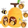 Loyzico Giochi Neonato 6-12 Mesi Alveare con 5 Api Sensoriali, Montessori Giochi Bambini 1 Anno, Sonaglio, Specchio -Regalo Bambina 6 9 12 18 Mesi Maschio Femmina