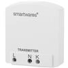 Smartwares Plug & Connect Trasmettitore da incasso per esterno - 1 canale - Per il controllo dell'illuminazione interna - Portata wireless fino a 30 m - SH4-90156