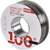 Emos non schermati zweidr athle itung 2 x 0,35 mm, 100 m, nero/rosso, s8230
