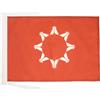 AZ FLAG Bandiera Sioux 45x30 cm - Bandierina Dei Sioux 30x45 cm Cordicelle | Uso interno ed esterno bandiera decorativa doppie cuciture e bordi rinforzati