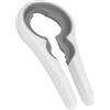 Metaltex, Pinza Universale per coperchi pentole, in plastica, Bianco (Weiß)