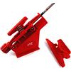 M.SJUMPPER ARCHERY MS JUMPPER Regolabile Fletching Jig Dritto e Helix Tool con Morsetto per DIY frecce, Sandali Adventure Seeker, Punta Chiusa - T - Bambini